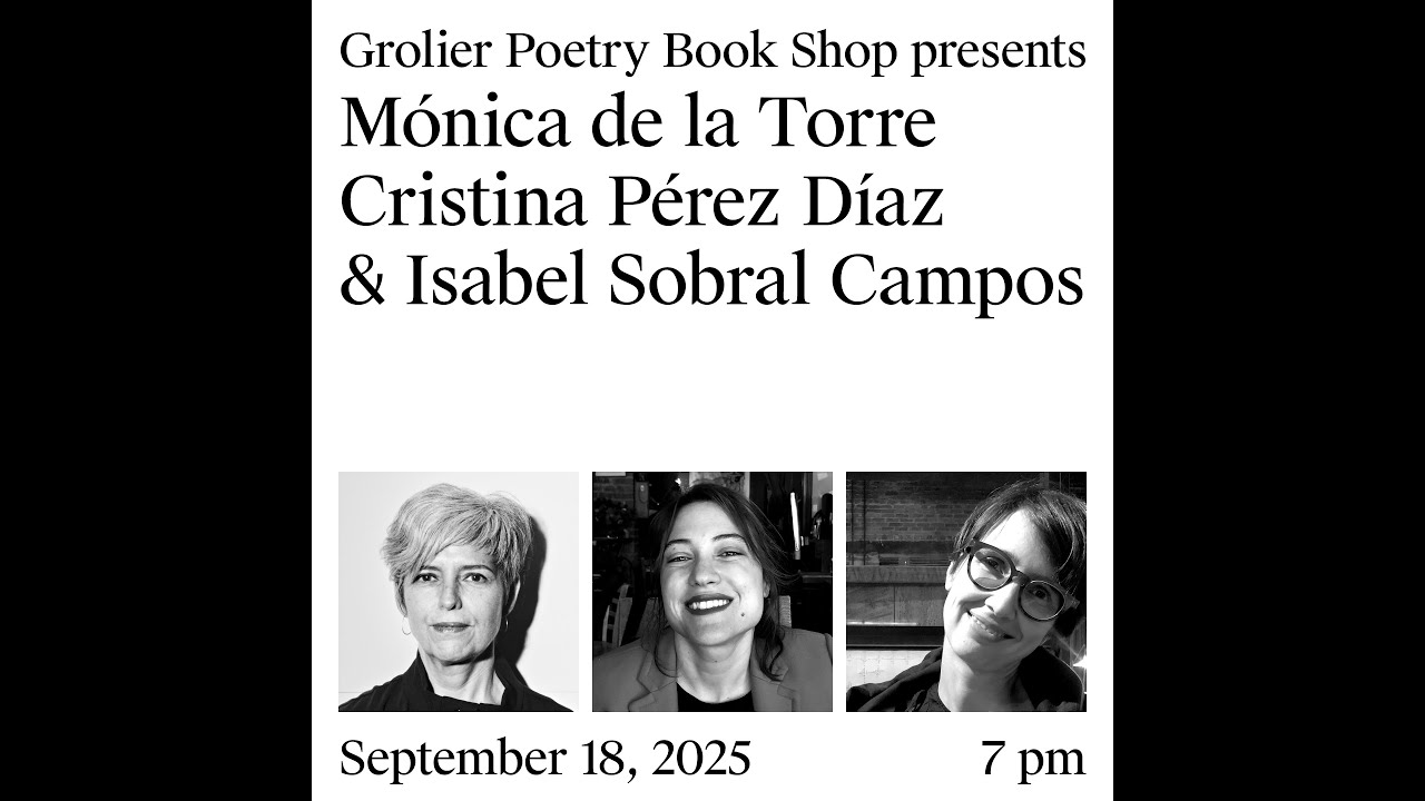 Grolier Hybrid Reading — Dan Murphy, Nathanael O’Reilly, and Nina Palisano (Zoom 2025)