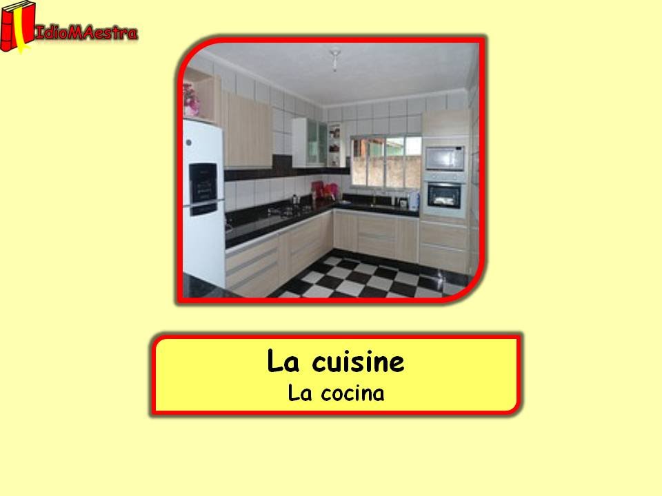 vocabulario francés : la cocina