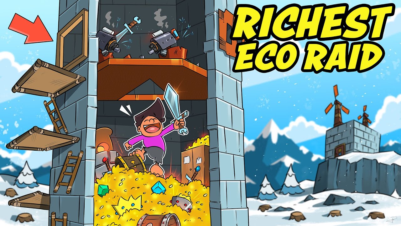 I Eco Raided a Clan Tower and Accidently Found Their Hidden Sulfur in Rust