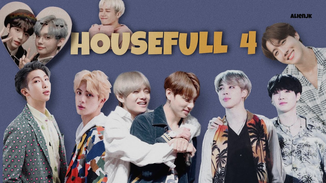 Housefull 4 Bts version. Bollywood trailer (taekook, yoonmin, namjin)