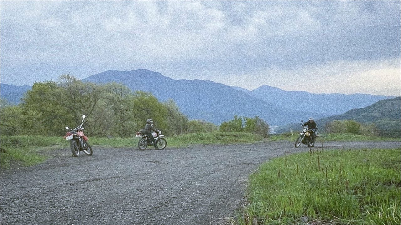 ヴィンテージオフロードバイクで行く、大オフロード