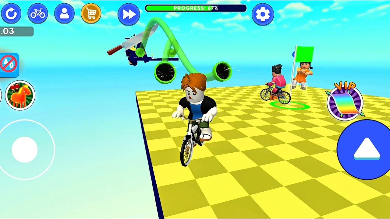 Roblox Bike Obby Challenge 🚴&zwj;♂️🔥 One Life Only&hellip; No Second Chance! 😱💀