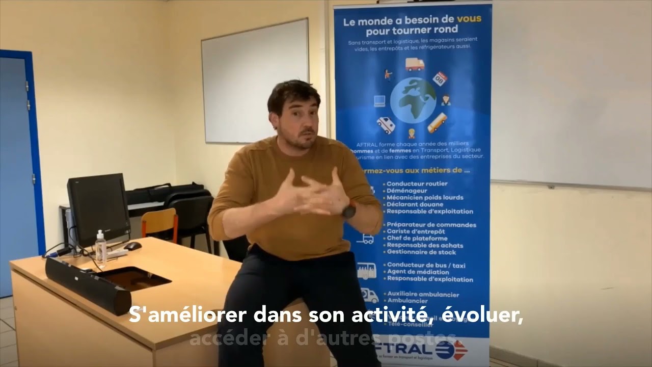 À la rencontre de Laurent Dalbin, Formateur Transport et Logistique