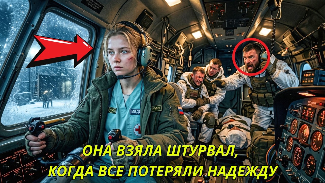 Они кричали, что это конец — пока молодая медсестра не взялась за штурвал