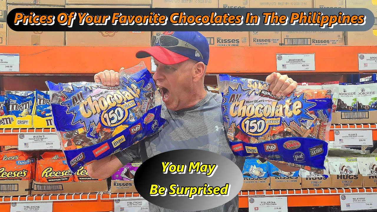 PRICES OF YOUR FAVORITE CHOCOLATES IN THE PHILIPPINES - YOU MAY BE SURPRISED