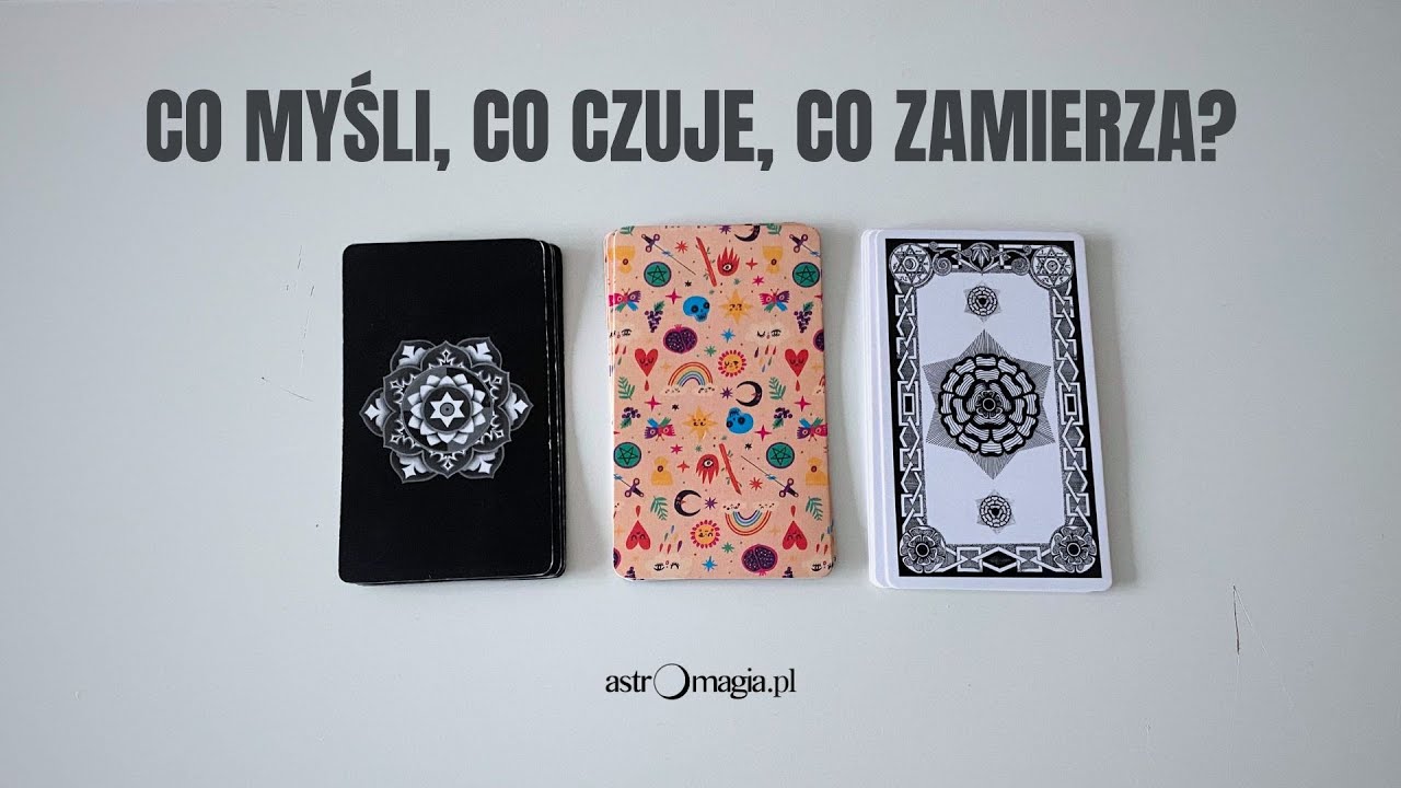 🔮 TAROT: CO MYŚLI, CO CZUJE, CO ZAMIERZA #1 #tarot #wybierzkarte #pickacard #czytanietarota