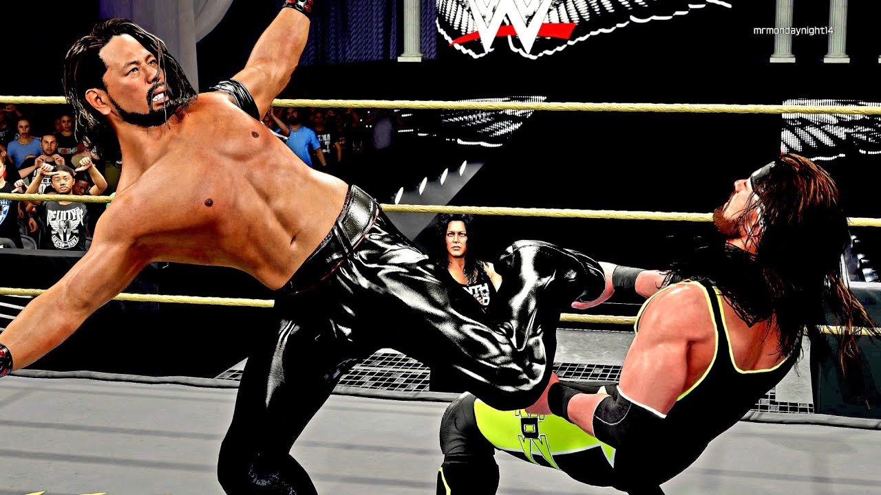 WWE 2K25 SHINSUKE NAKAMURA VS X-PAC NXT CHAMPIONSHIP MATCH TUESDAY NIGHT TITANS! 