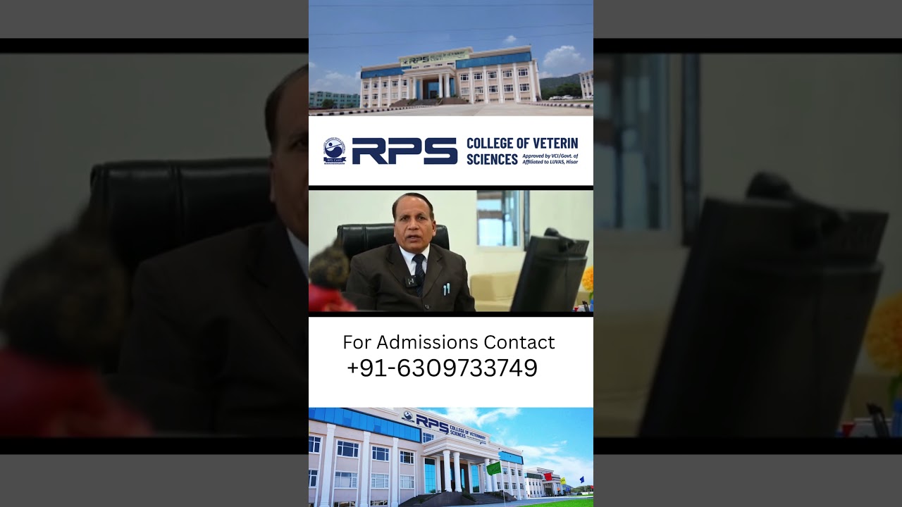 RPS Veterinary College Admission", "2025-26 | VCI Approved and  Apply Online |