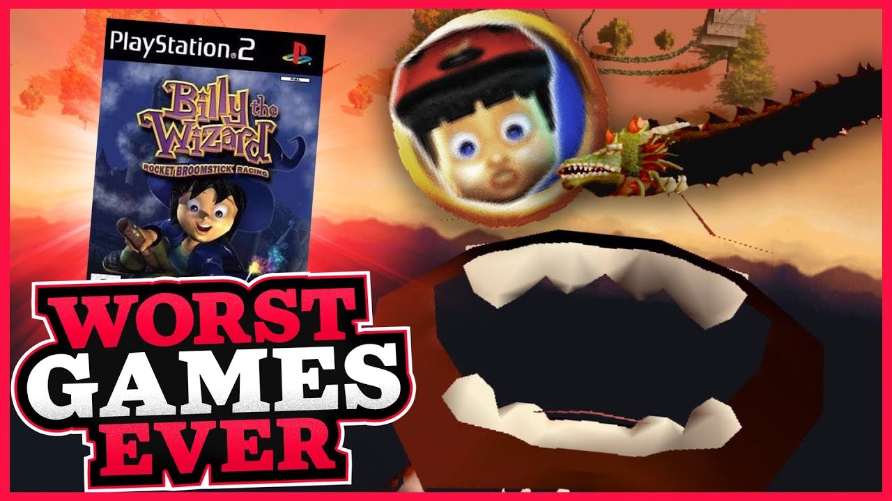 Worst Games Ever SPOOKY SPECIAL - Billy The Wizard: Rocket Broomstick Racing