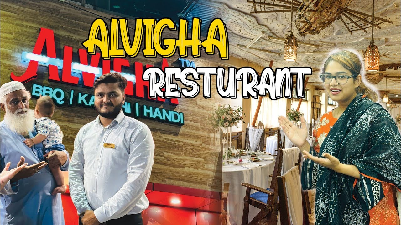 Alvigha Restaurant 🛎️ best restaurant in karachi 🍝 dinner with family 👨‍👨‍👧‍👦