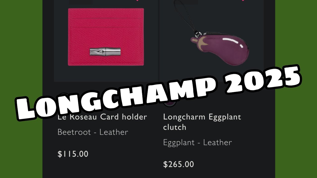 Longchamp SS 2025 Launch - Come Shop with Me 🩷