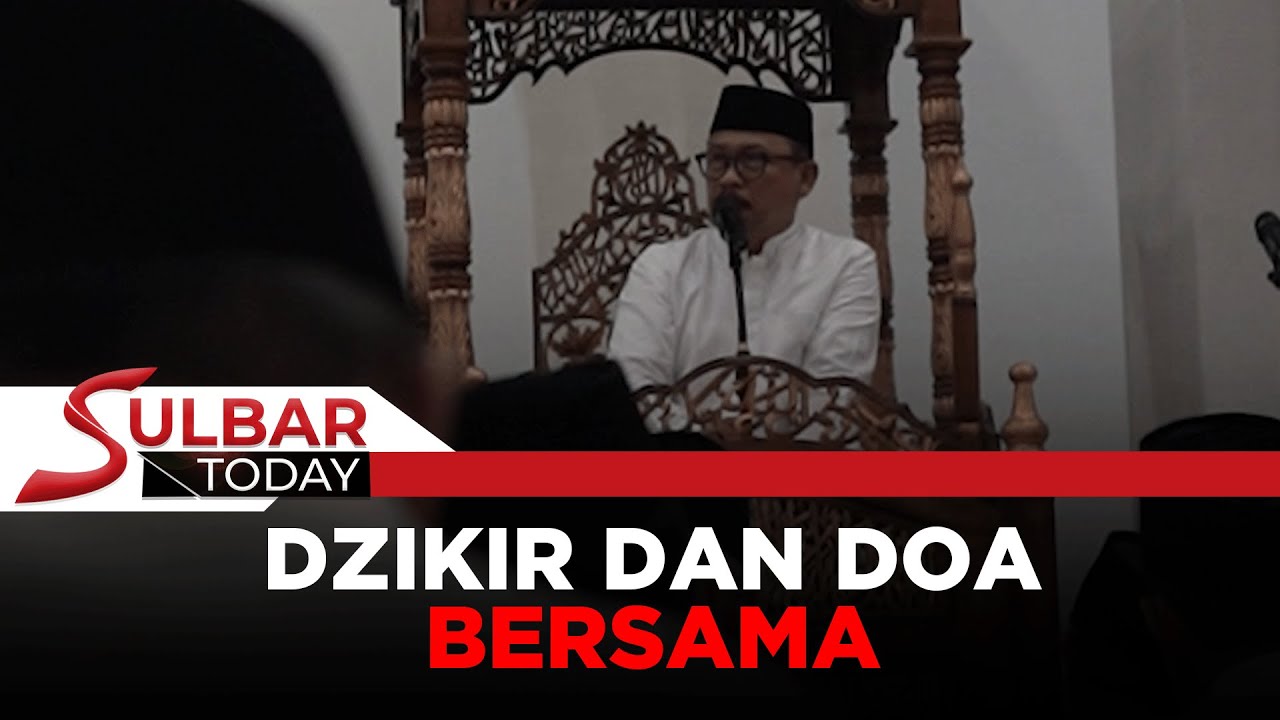 Doa dan Zikir Akhir Tahun, Gubernur Sulbar Ajak Refleksi dan Jaga Keseimbangan Lingkungan