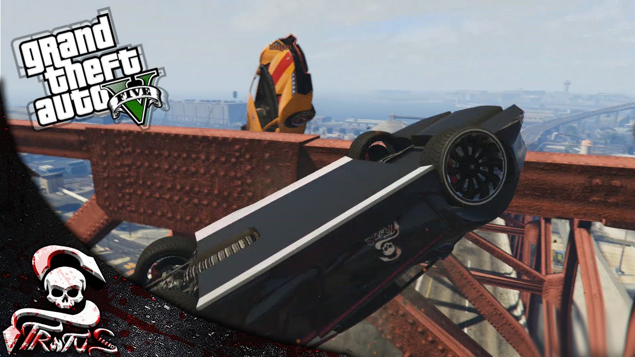 GTA 5 CARRERAS | LA CARRERA DE LA MUERTE #150 LOOPING POR EN MEDIO DEL PUENTE | XxStratusXx