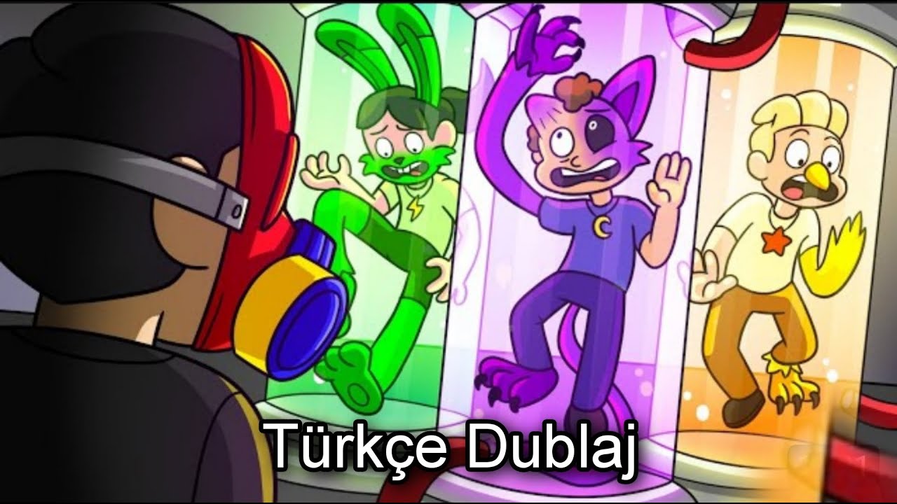 SMILING CRITTERS HİKAYESİ.!? -Animation Türkçe) poppy playtime chapter 3 animation türkçe dublaj