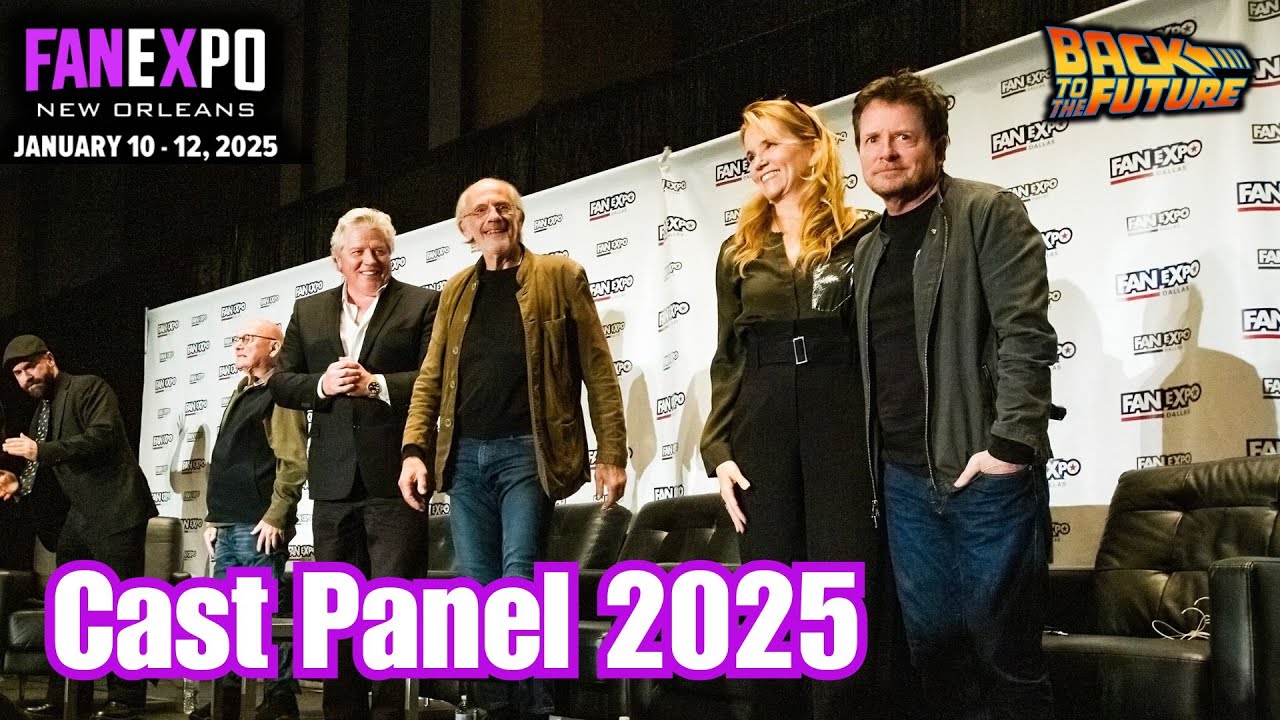 The ULTIMATE Back to the Future Reunion Experience at Fan Expo New Orleans 2025!