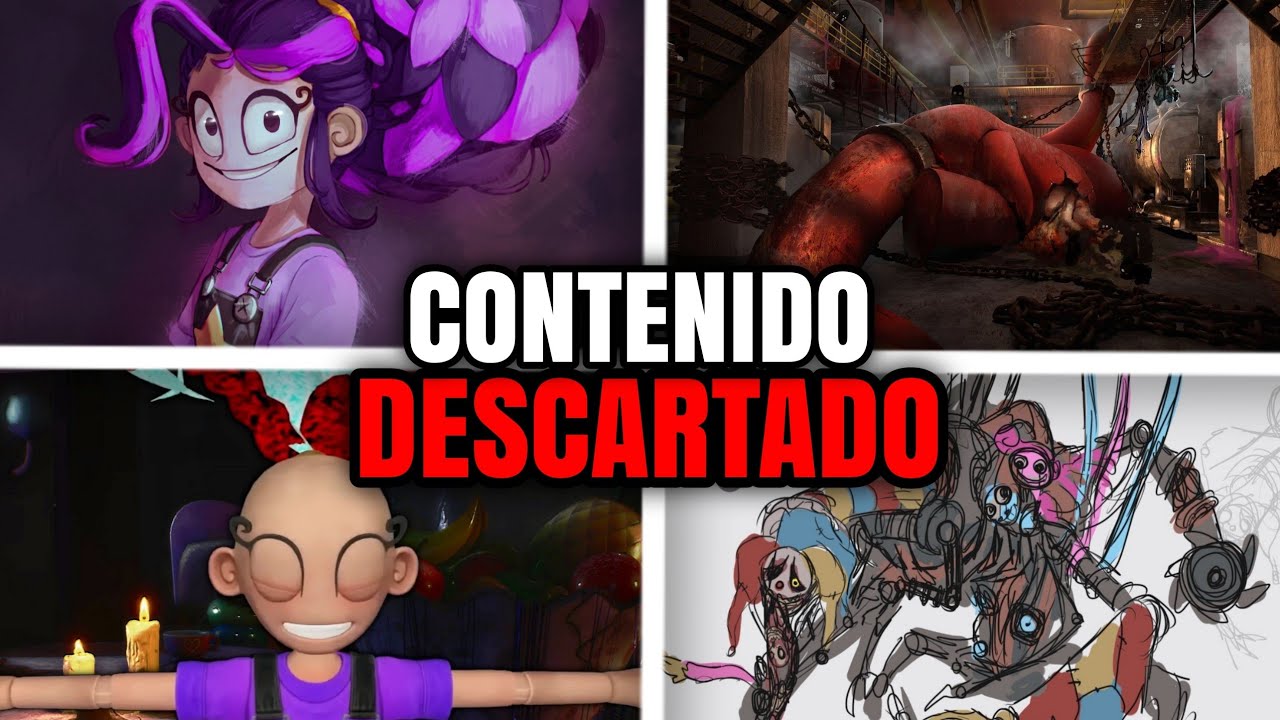 TODO EL CONTENIDO DESCARTADO, NO USADO Y REMOVIDO DE POPPY PLAYTIME CHAPTER 5