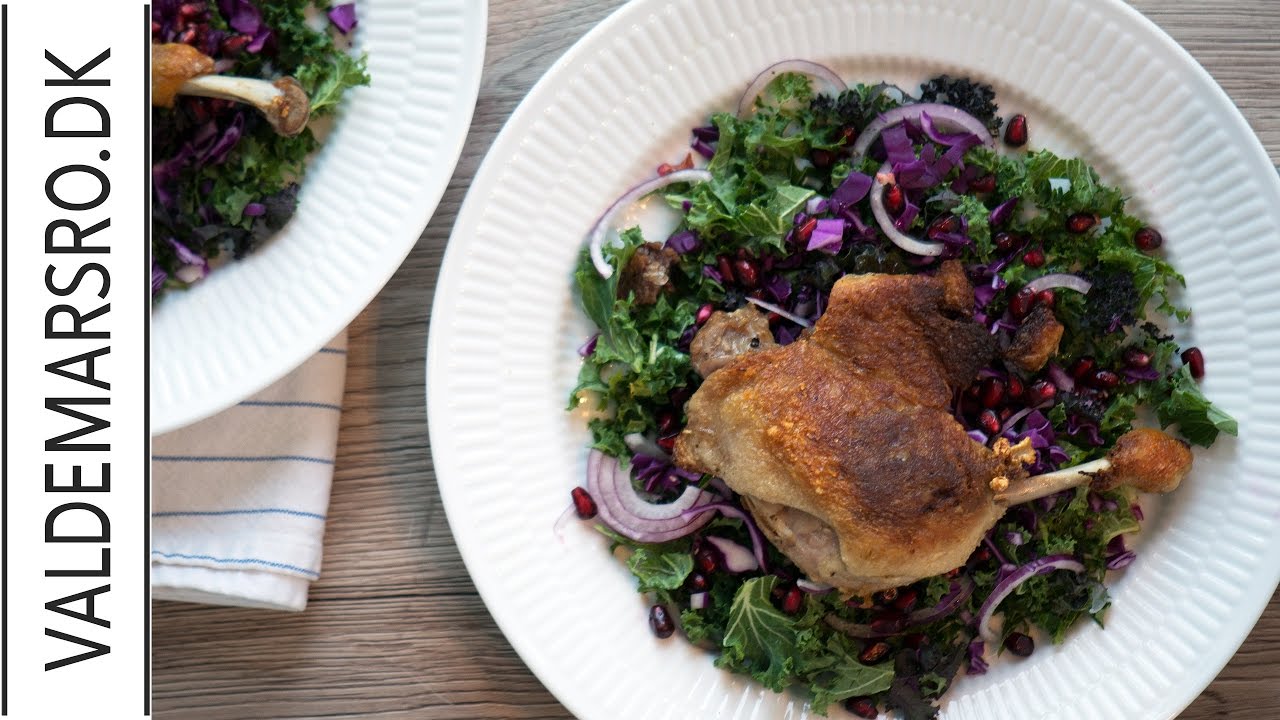 Confiterede andelår - Confit de Canard opskrift