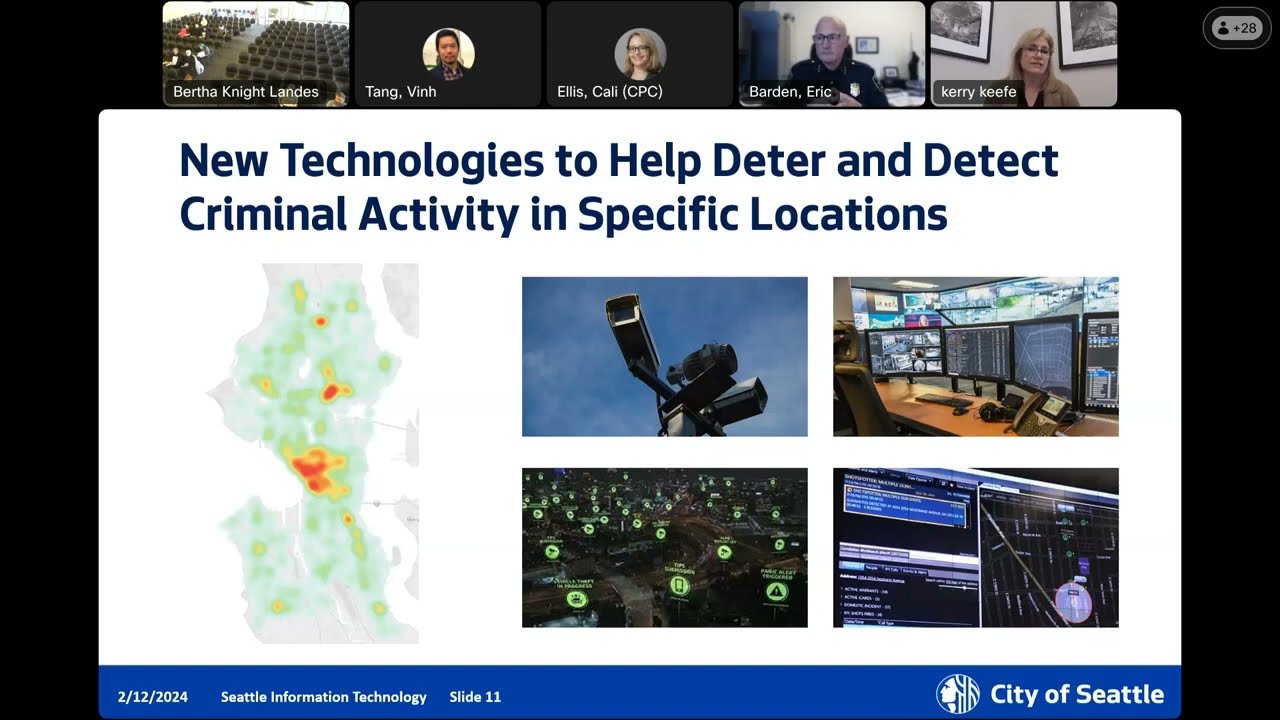 Public Comment for the Technology Assisted Crime Prevention Pilot - 2/12/2024