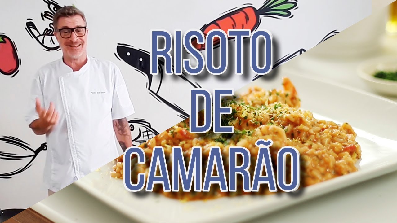 Receita de Risoto de Camarão
