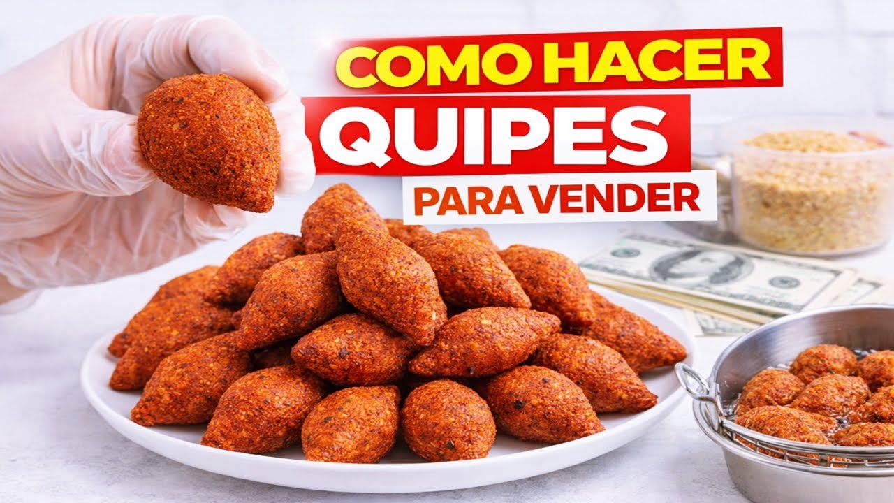 Los secretos de preparar los kipes perfectos | curso de kipe, quibe, quibbe, kibbeh