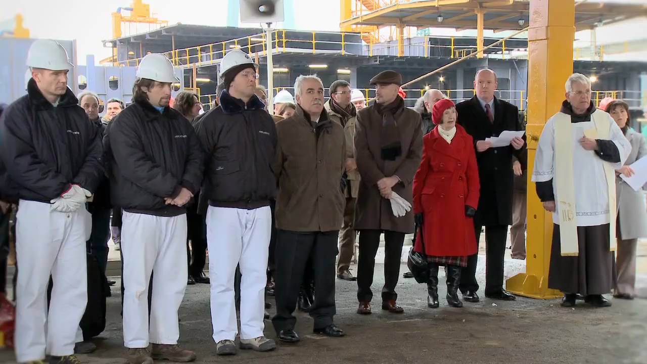 Cunard's Queen Elizabeth Float Out
