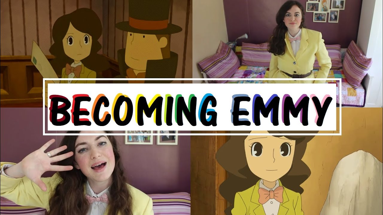 BECOMING EMMY ALTAVA - PROF LAYTON COSPLAY TUTORIAL | M.J