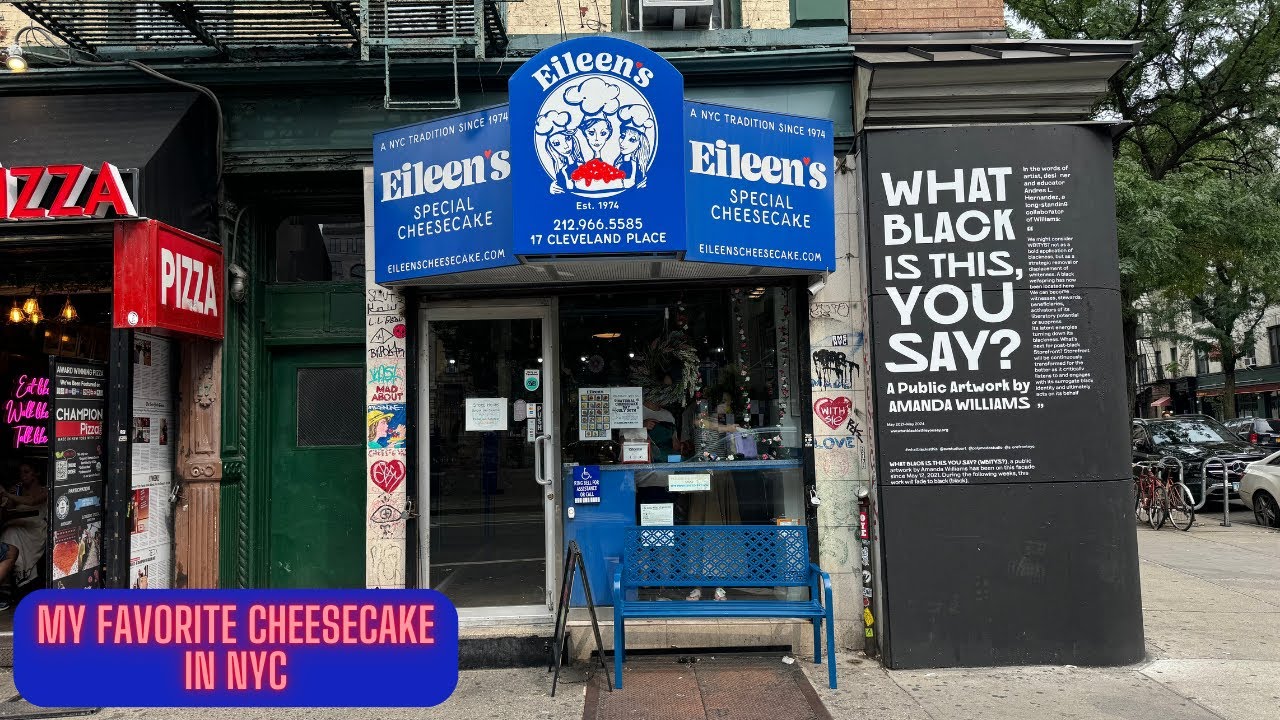 My favorite cheesecake in NYC -  Eileen's Special Cheesecake