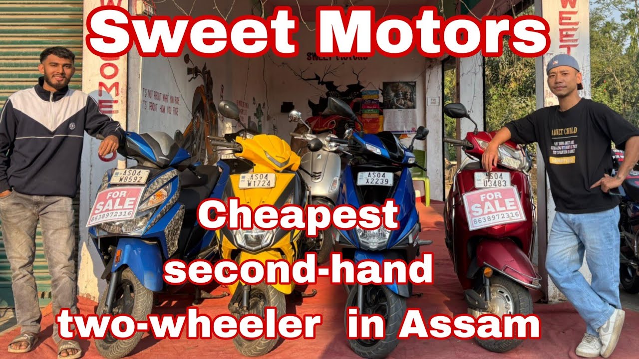 HALUWATING SWEET MOTORS – THE BIGGEST SECOND-HAND TWO-WHEELER DEALER IN ASSAM
