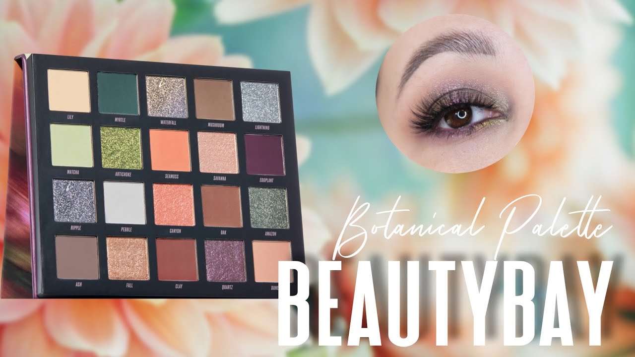 The Prettiest Palette of 2024 (so far) | BeautyBay Botanical Palette | Swatches and Demo
