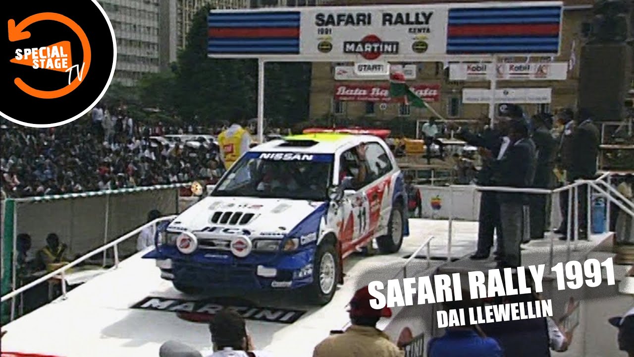 Safari Rally 1991 - Dai Llewellin & Nissan