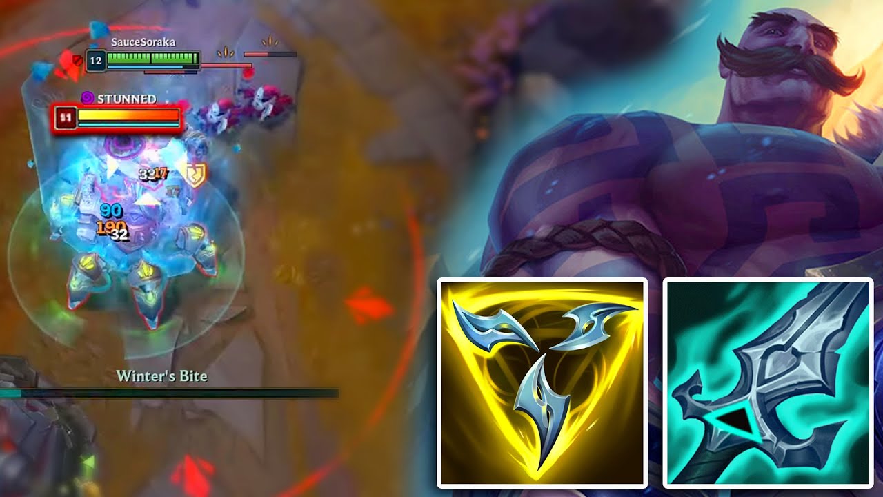 NESSUNO SCAPPA DAL MITICO BRAUM - League of Legends ITA #4853