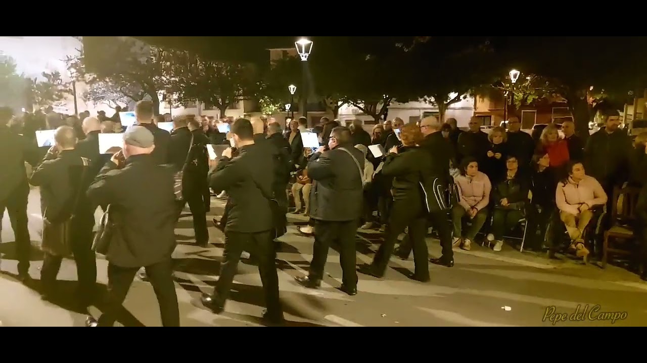 Semana Santa en Xàtiva.  SOLEMNE PROCESIÓN GENERAL DEL SANTO ENTIERRO. 29-3-2024