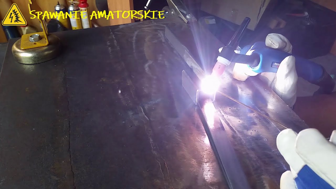 Spawanie amatorskie #96 - Widełki ogrodowe, czyli TIG po dłuższej przerwie... Magnum THF 236, TIG DC