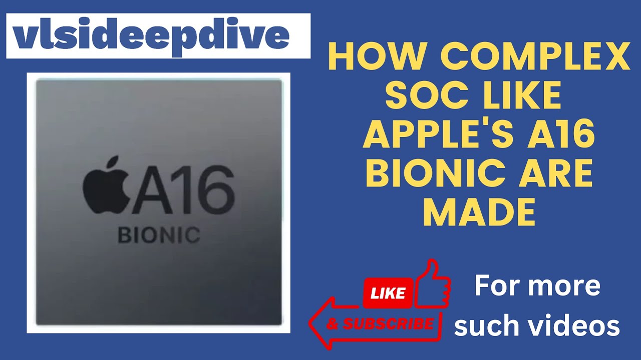 Как создаются сложные системы на кристалле (SoC), подобные Apple A16 Bionic...