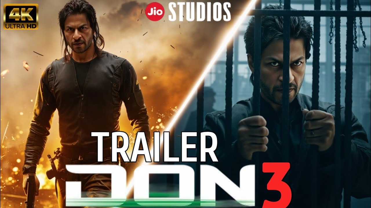 DON 3 &ndash; Official Concept Trailer (2026) | Shah Rukh Khan, Priyanka Chopra | Action movie 