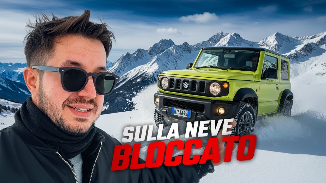 SUZUKI JIMNY - TEST NEVE (toyo open country a/t)