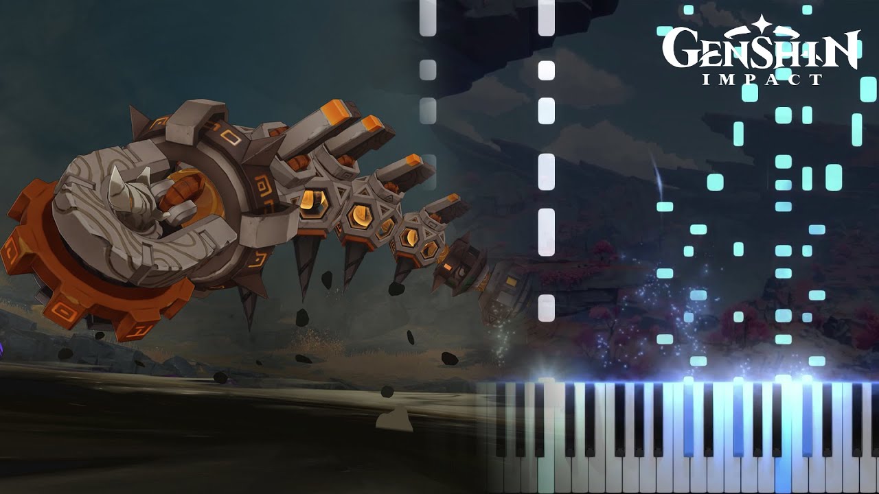｢Irresistible Force / Tremor of Menace｣ - The Chasm Genshin Impact OST Piano Cover [Sheet Music]