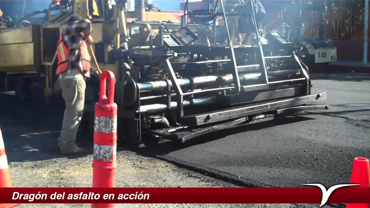 Dragón del asfalto en acción