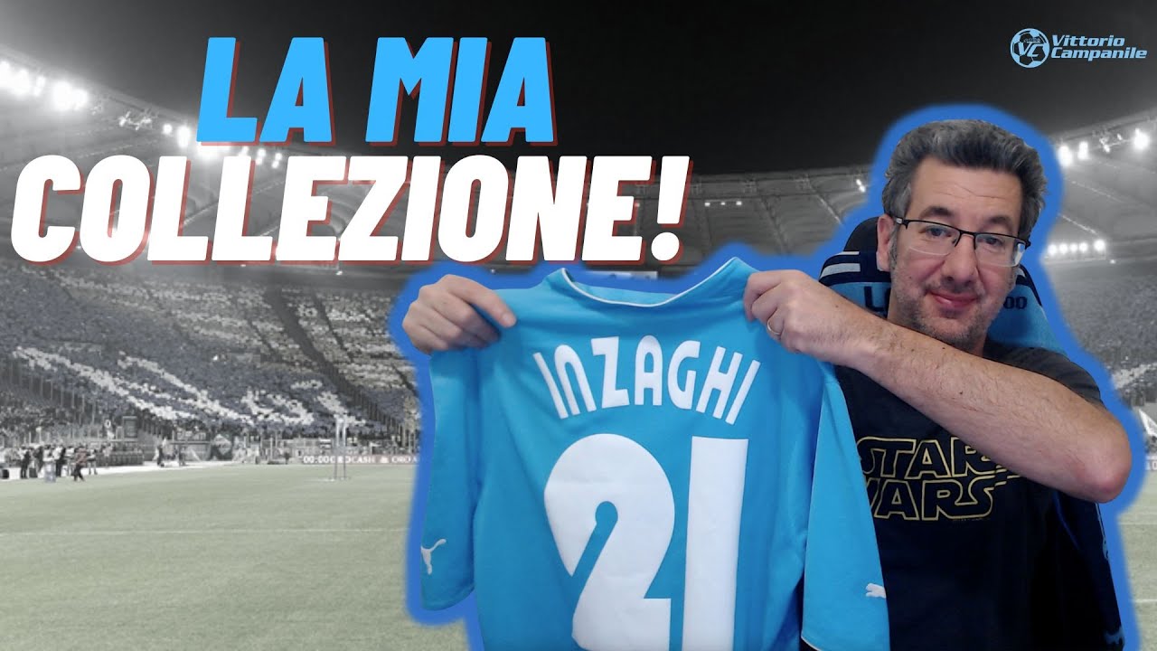 La mia collezione di maglie della Lazio