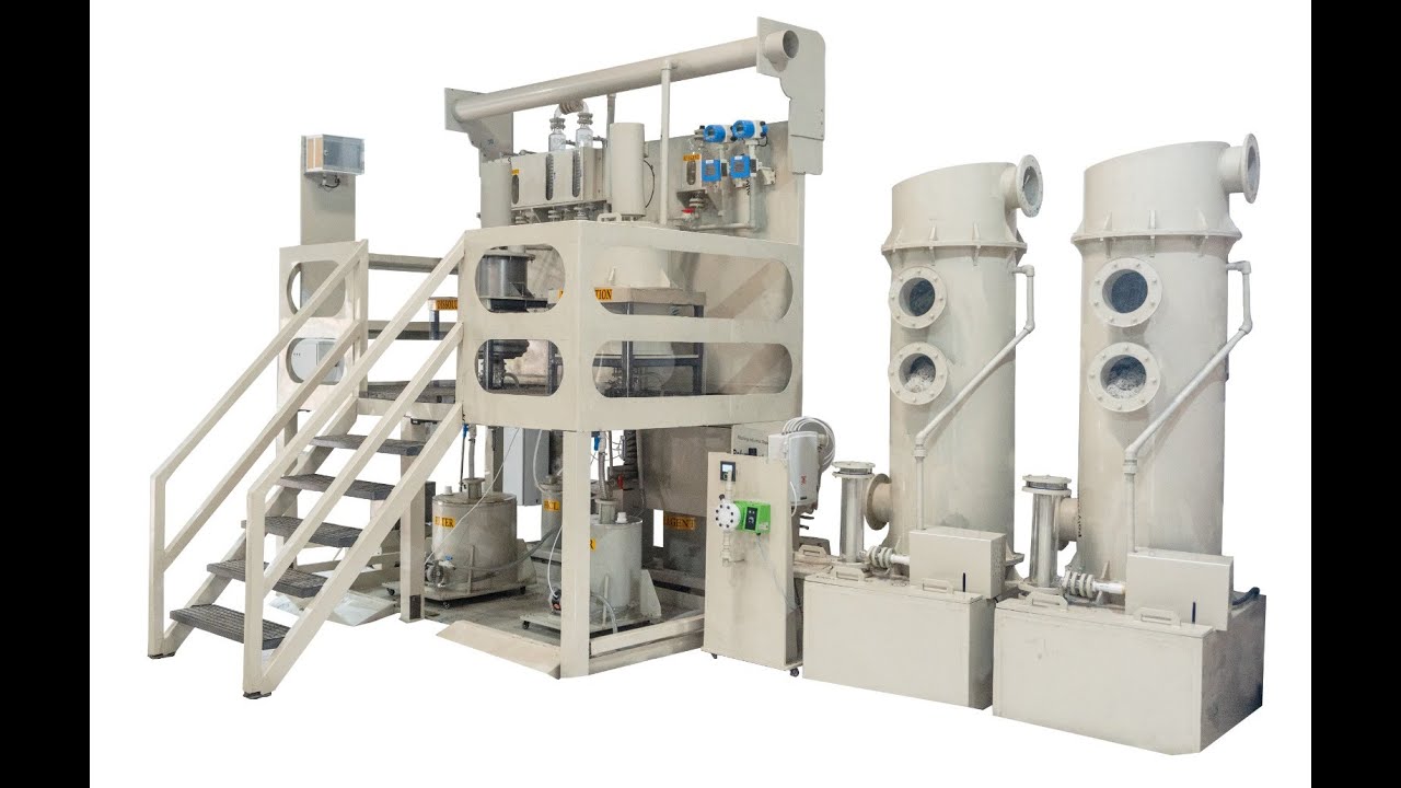 Automatic Gold Refining Unit