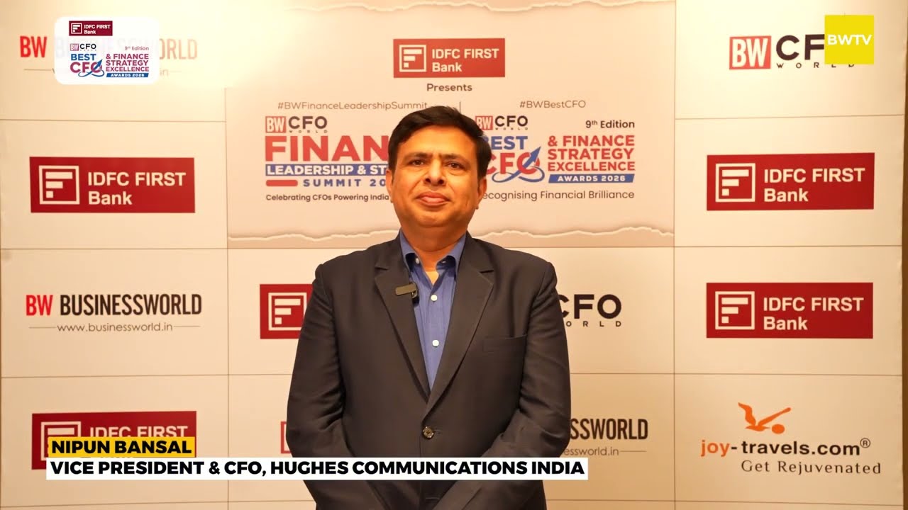 Нипун Бансал, вице-президент и финансовый директор Hughes Communications India | Саммит BW по фин...
