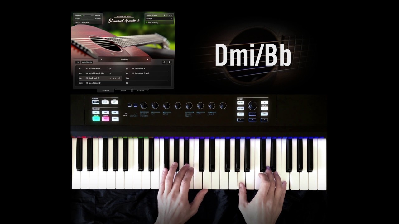 STRUMMED ACOUSTIC 2 - Separate Bass Feature | Native Instruments