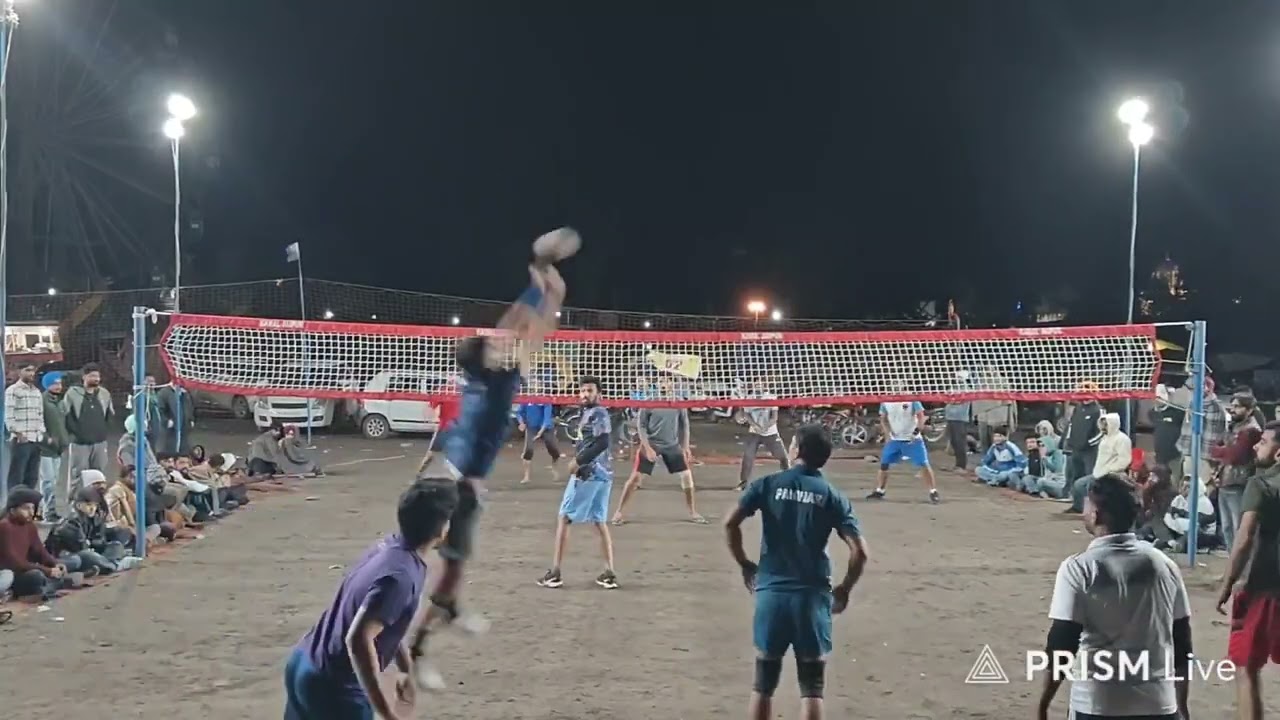 Ghatiyawali (Rinku) Vs Shallu Panihari (Rahul) at Chak Jamalgarh Shooting Volleyball Tournament 