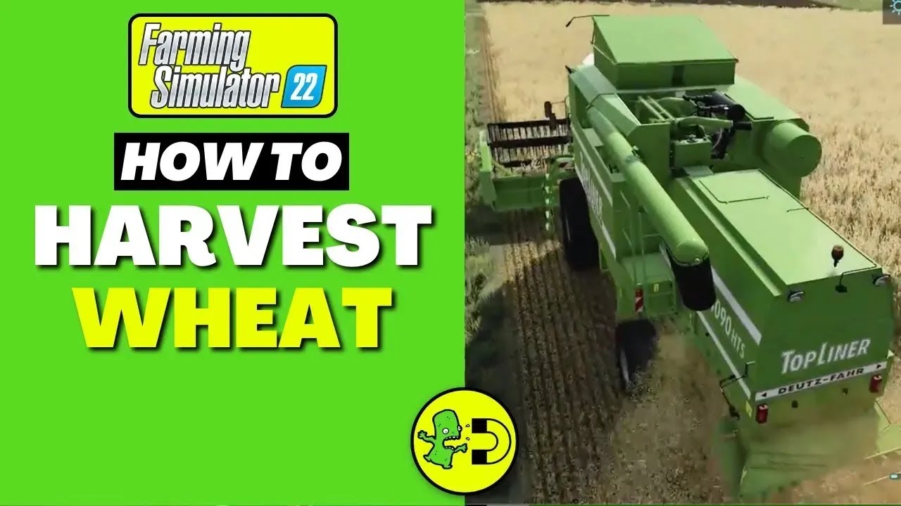 Farming Simulator 22: как собирать урожай пшеницы