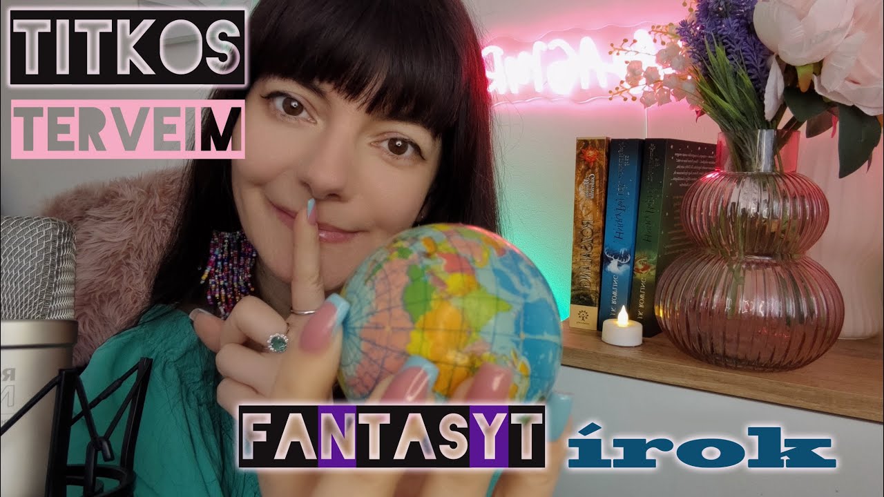 TITKOS Terveim🌎FANTASYT ÍROK 📚 #asmr #magyarasmr #storytime #lifeupdate #fantasy #lifeupdateasmr