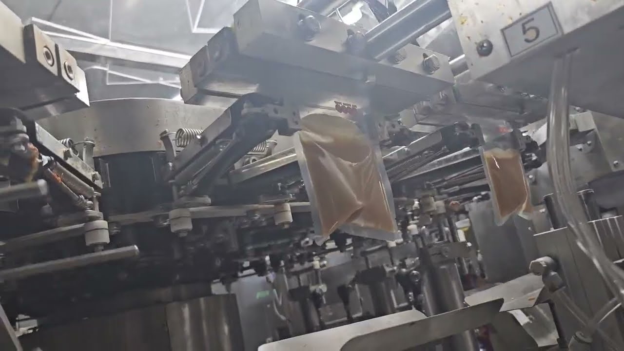 Efficient Sesame Paste Premade Pouch Packaging Solution | YL-16SY Double Line