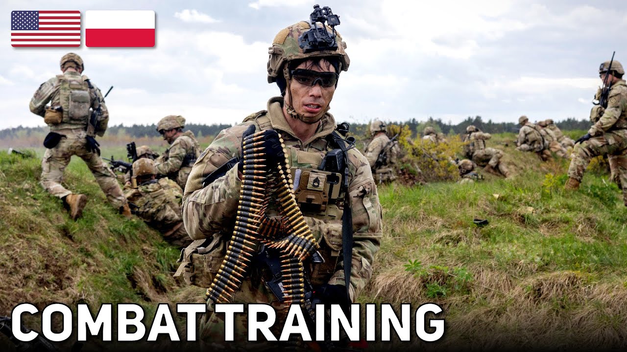 U.S. Army Soldiers Conduct Combat Live-Fire Training in Poland (2024)