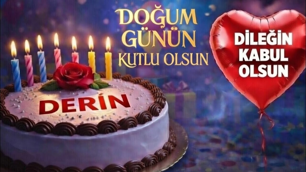 Derin Doğum Günü Kutlama Şarkısı – Doğum Günün Kutlu Olsun 