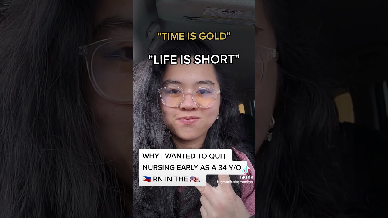 Why i quit nursing early as a 34 y/o Filipino RN in the US #shorts #nursing #financialfreedom