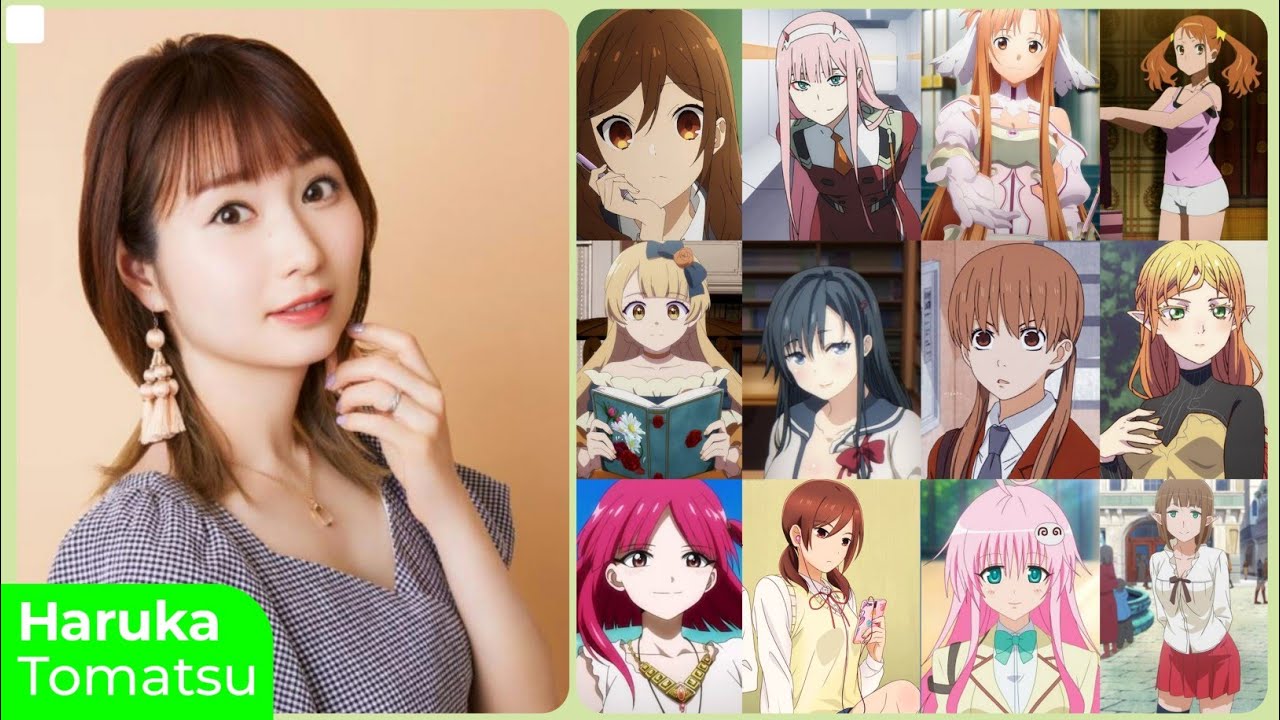 Haruka Tomatsu [戸松 遥] Top Same Voice Characters Roles